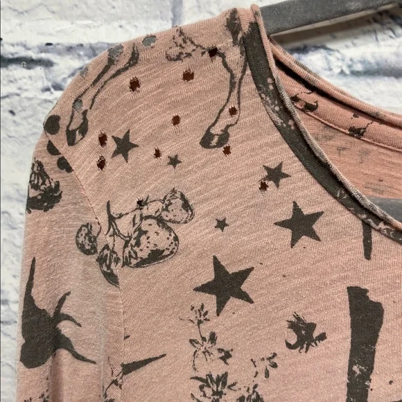 NWT-Free People Magnolia Pearl Love Cat Long Sleeve - Picture 7 of 9